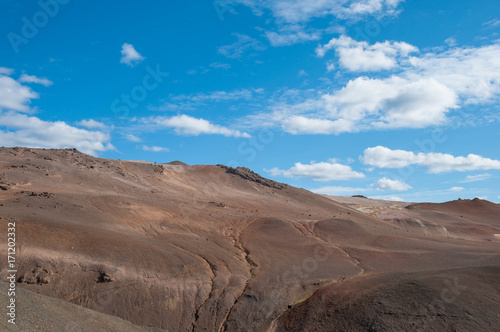 Namaskard mountain pass in Iceland