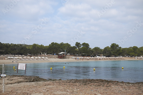 Ibiza, Balearic Islands, Spain - August 31, 2015: CbBC beach club