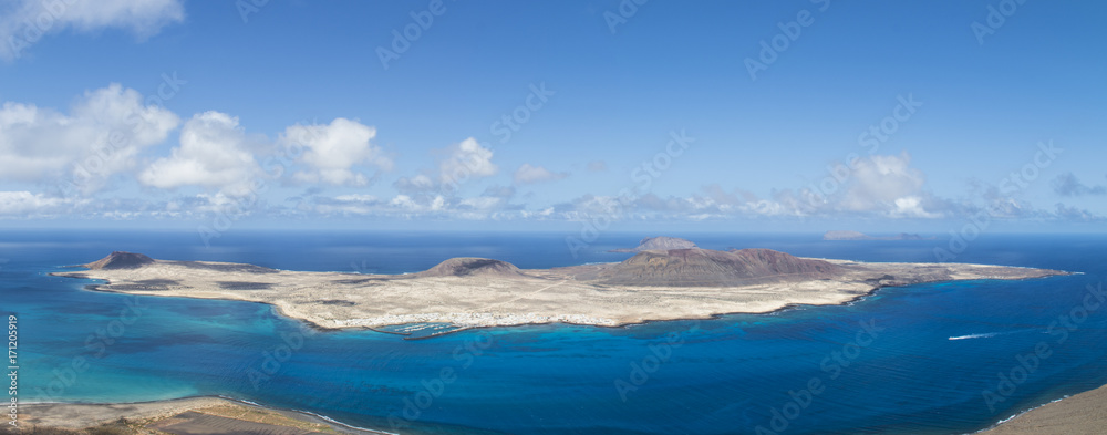 Volcanic Island La Graciosa / Lanzarote / Canary Islands