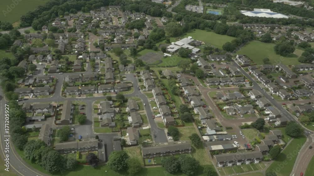 Aerial 2 of Houses in Sunderland, UK Aerial 2 of Houses in Sunderland, UK