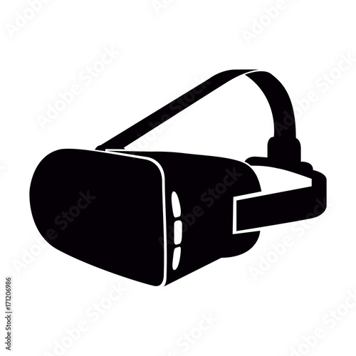 Isolated virtual reality glasses