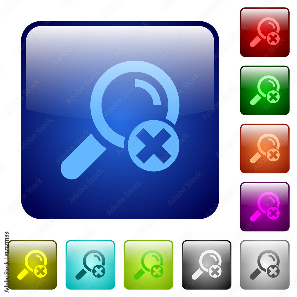 Cancel search color square buttons Cancel search color square buttons