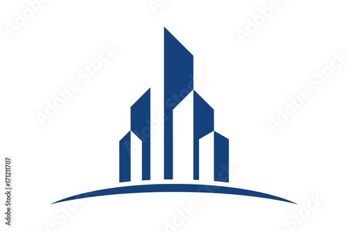 logo Real Estate, sky land