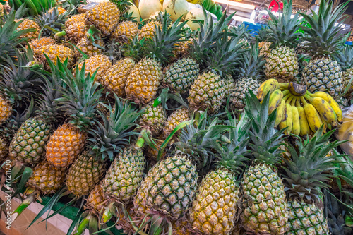 Fresh fruits at local market at Phuket, Thailand.