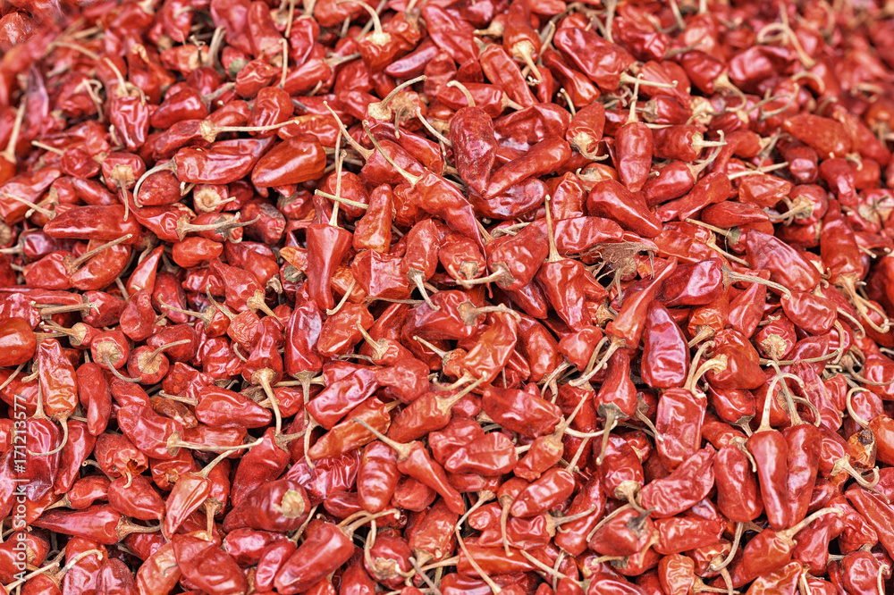 dried hot pepper