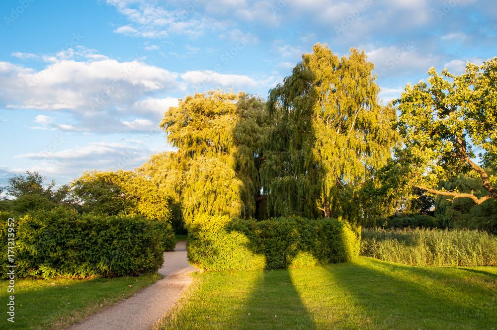 a park in Vordingborg Denmark