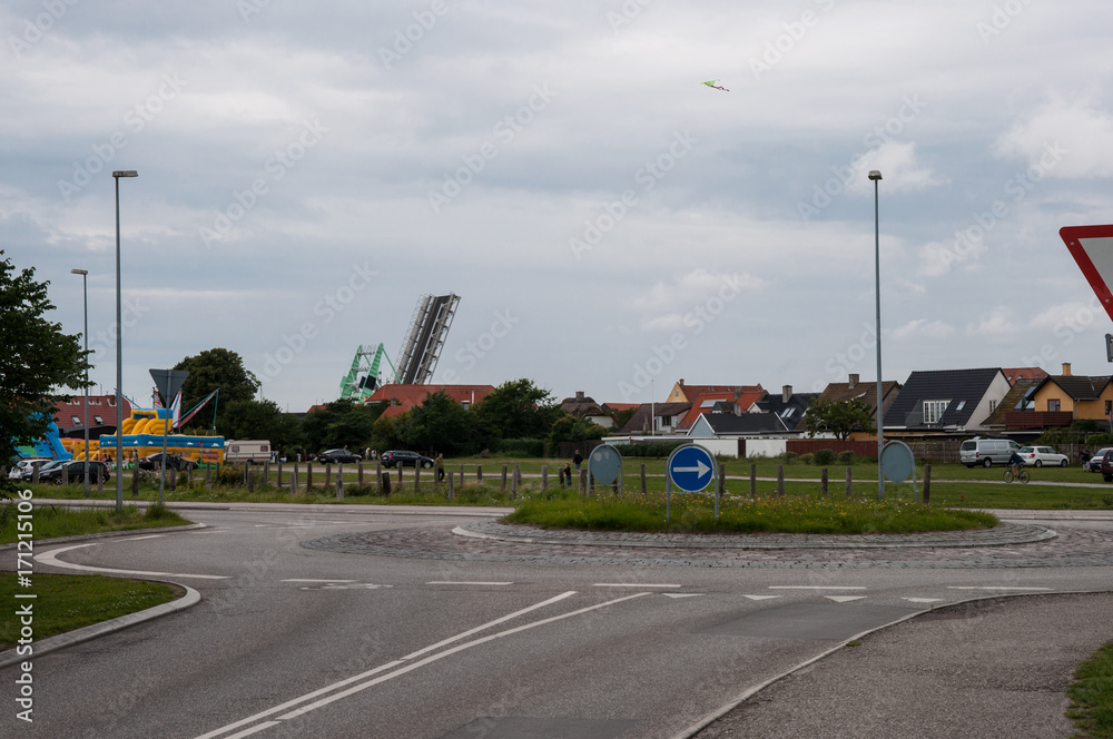 Town of Karrebaeksminde in Denmark
