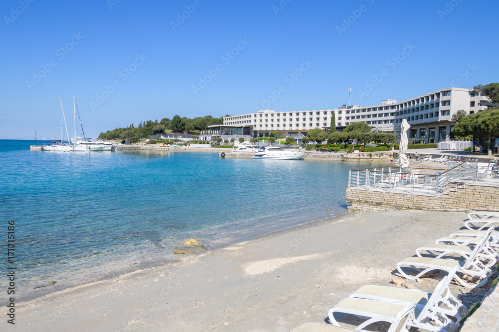 Obraz premium Sveti Andrija island, also Red island near Rovinj, Croatia