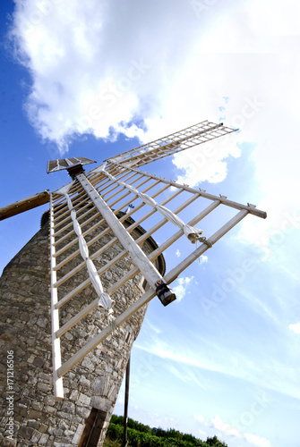 Windmühle in der Bretagne