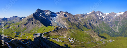 Die Großglockner Hochalpenstraße im Glocknergebiet