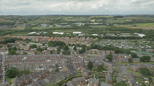 Aerial 29 of Houses in Sunderland, UK