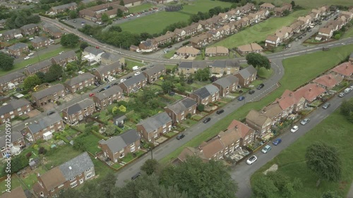 Aerial 28 of Houses in Sunderland, UK