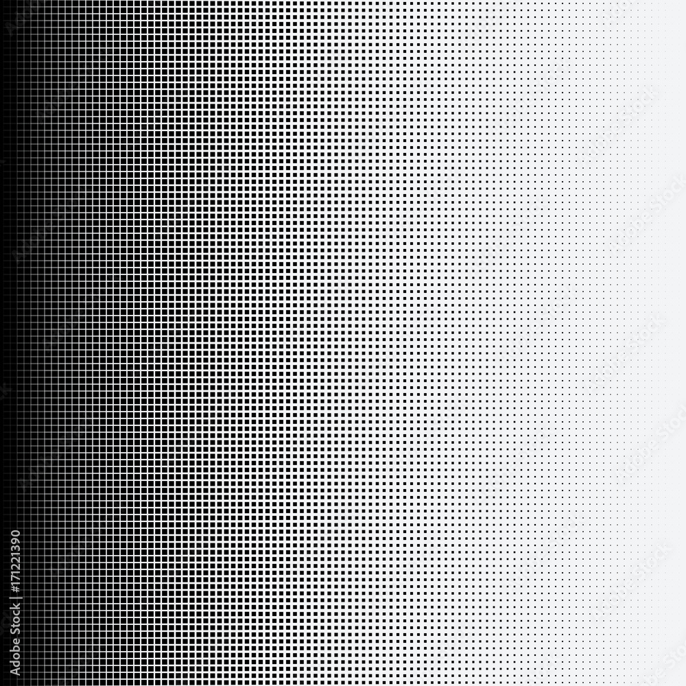 Halftone dots on white background Halftone dots on white background