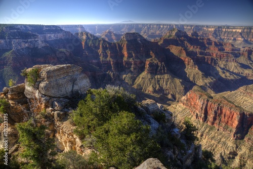 Long Shadows in the Grand Canyon From Bright Angel Point photo