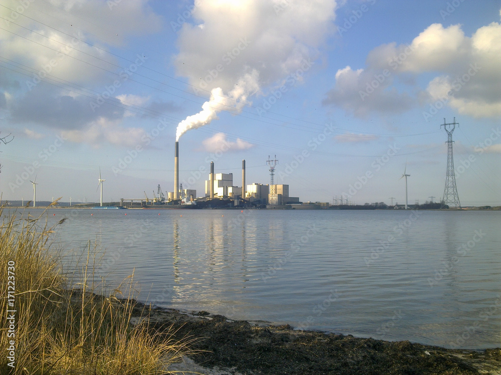 Danish power plant near Aalborg