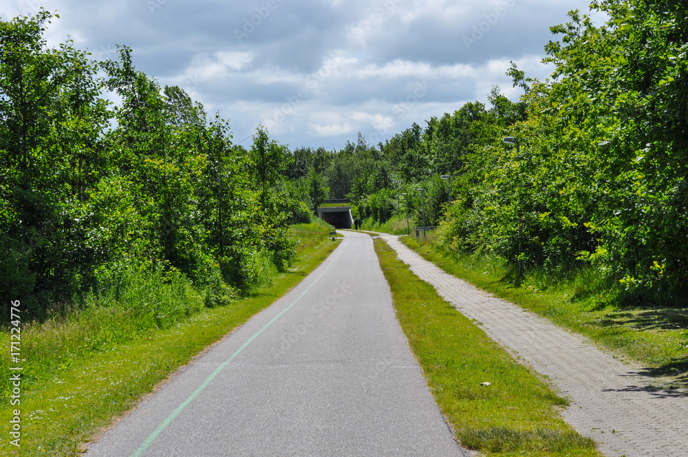 path in Aalborg Denmark