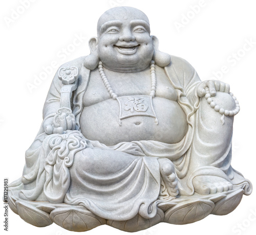 Sitting Smiling Buddha