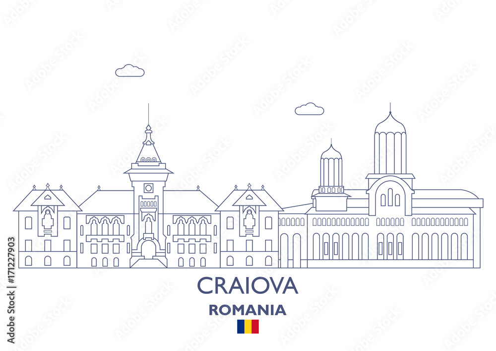Craiova City Skyline, Romania