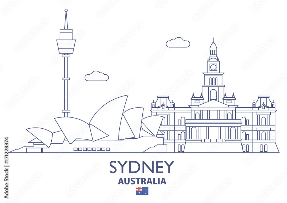 Sydney City Skyline, Australia