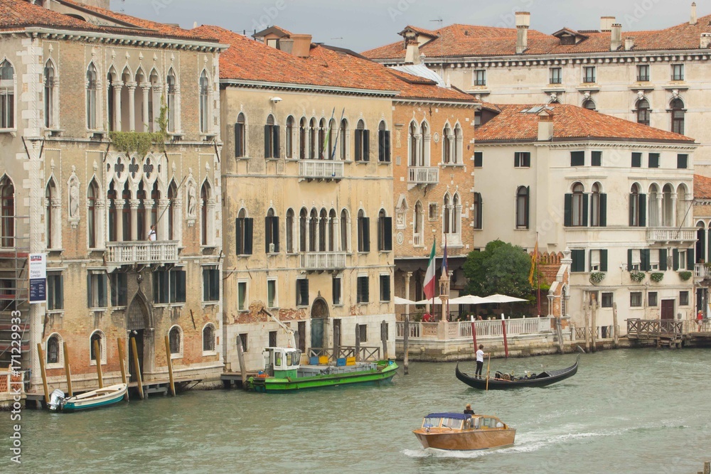 Edifici veneziani sul Canal Grande