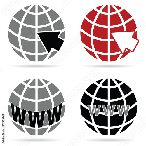 icon for web internet vector