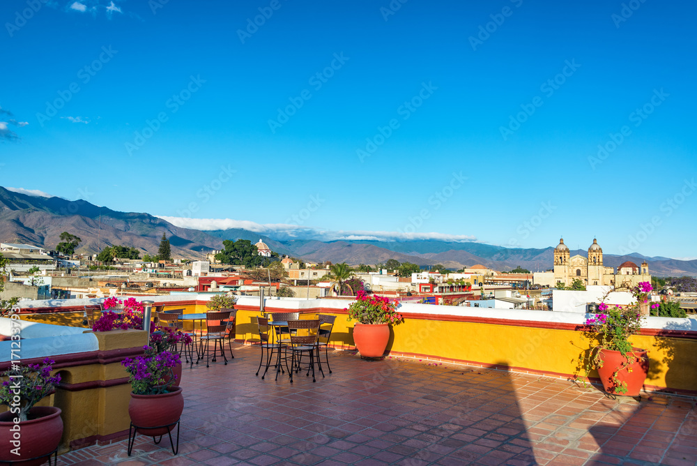 Rooftop Balcony in Oaxaca