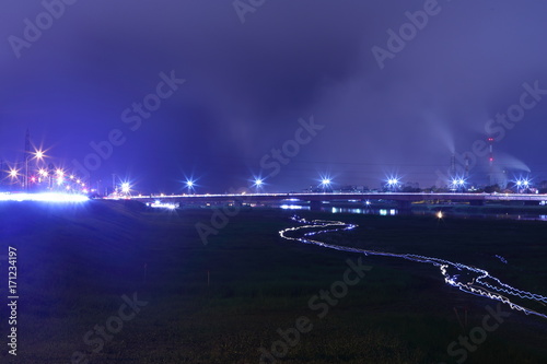 Kushiro Night view