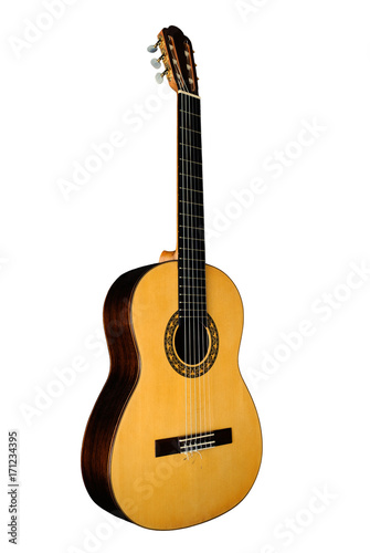 Classical six-string guitar.