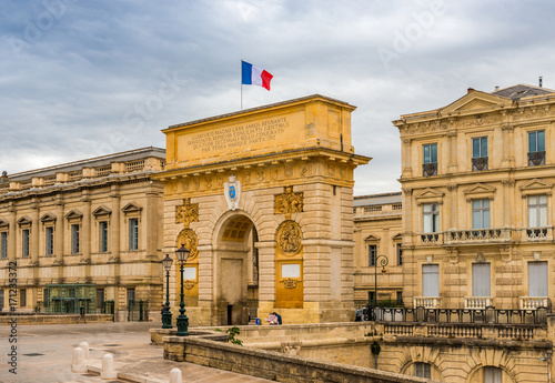 Arc de Triomphe de Montpellier, Occitanie en France