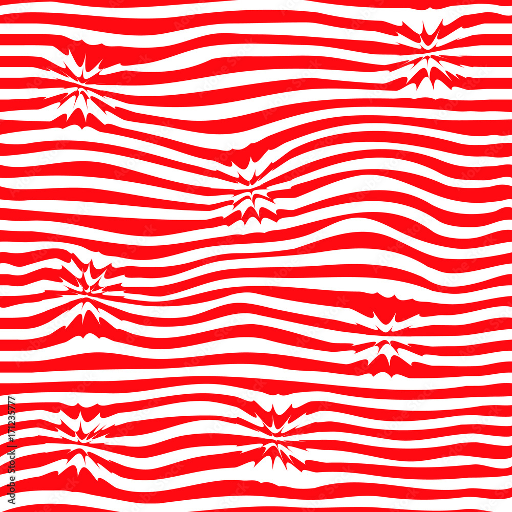 Fototapeta premium Wave pattern seamless