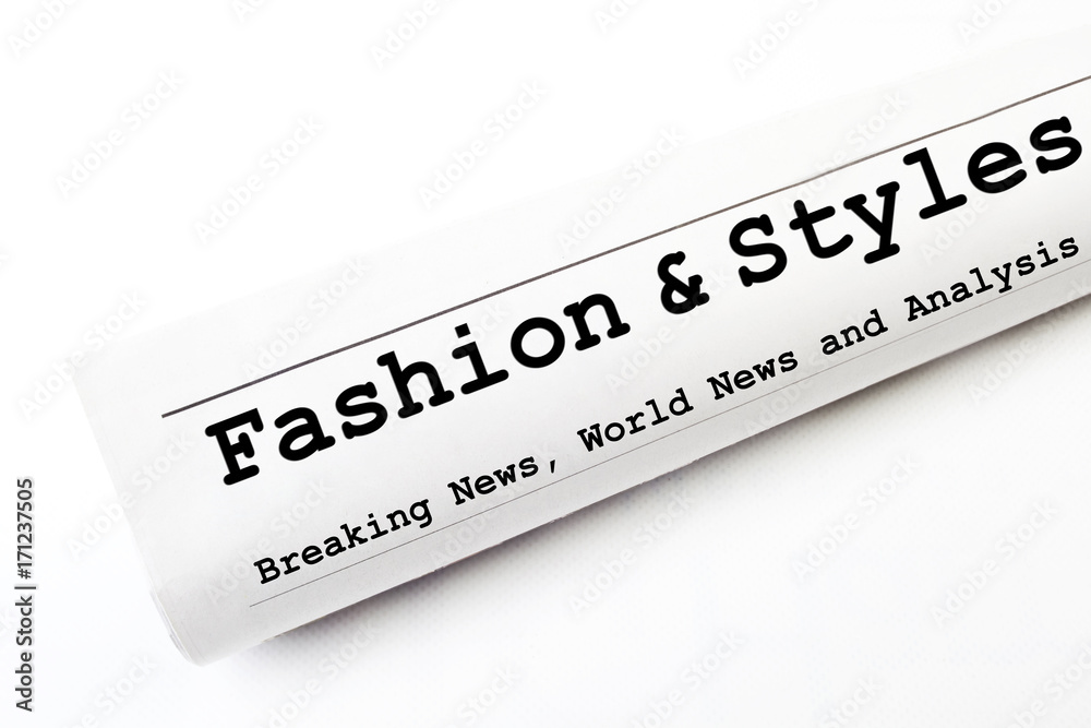 Obraz premium newspaper with latest news and analysis