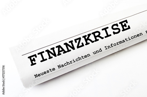 Finanzkrise Zeitung