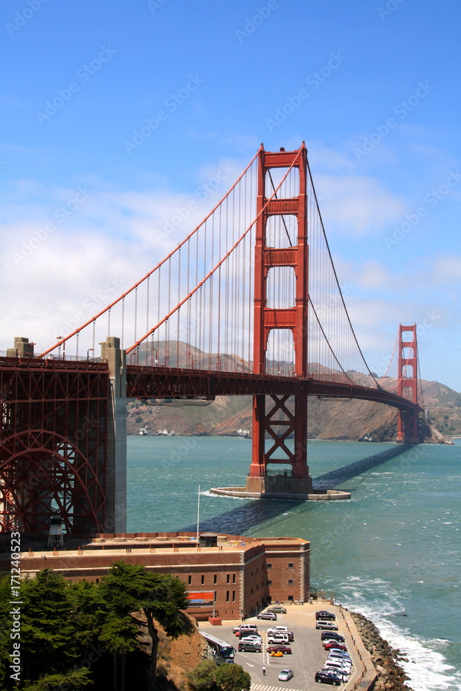 Le Golden Gate dans toute sa splendeur