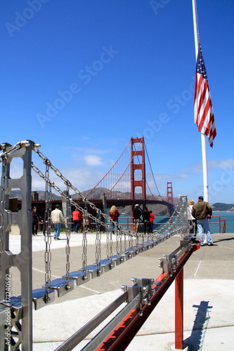 Quand deux ponts se rencontrent au Golden Gate