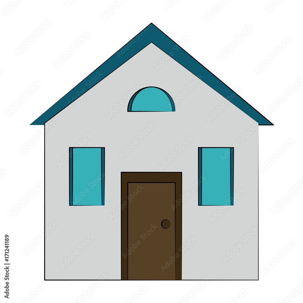 classic family house or home icon image vector illustration design classic family house or home icon image vector illustration design