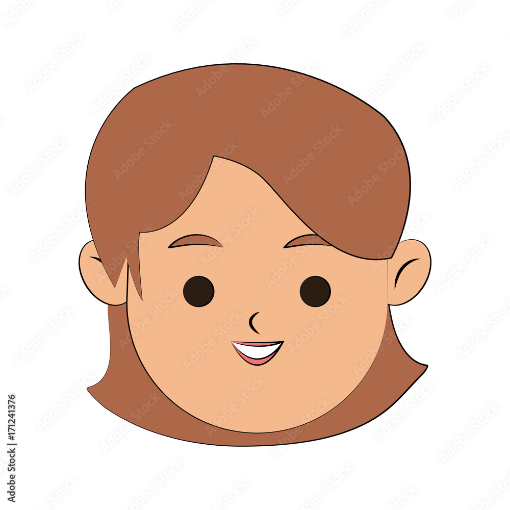 happy woman icon image vector illustration design happy woman icon image vector illustration design
