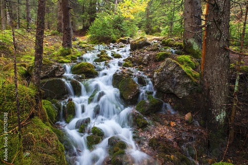 Waterfall in Dolomites