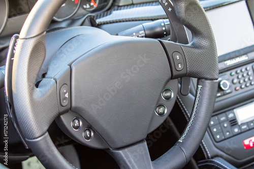Totally new of the luxury supercar interior © robertdering