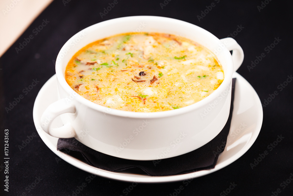 Spicy Thai soup Spicy Thai soup