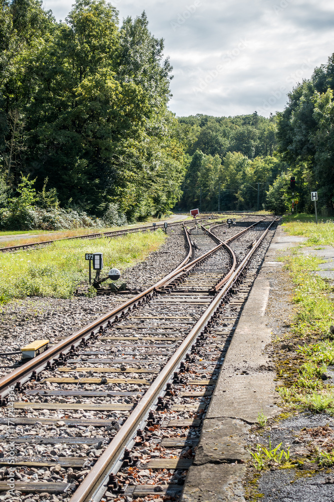 Obraz premium Schienenstrang