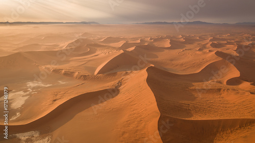 desert dunes  Sossusvlei  Namibia