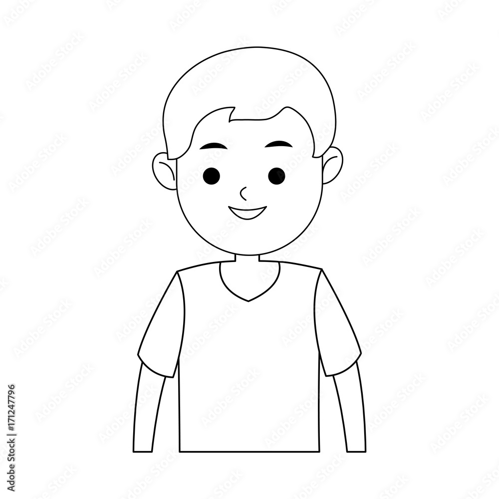happy boy icon image vector illustration design happy boy icon image vector illustration design