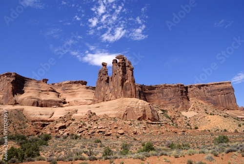 Hoodoos in Arches National Park