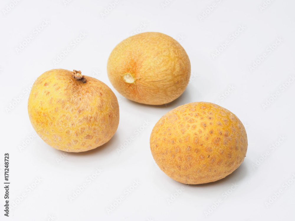 Longan fruit (Dimocarpus longan) isolated on white background. Longan fruit (Dimocarpus longan) isolated on white background.