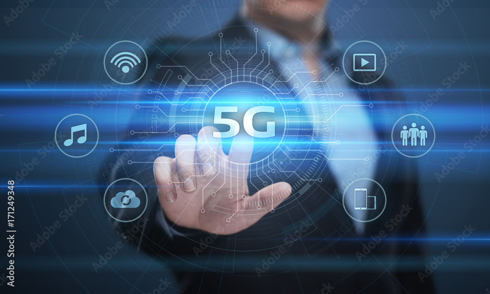 5G Network Internet Mobile Wireless Business concept 5G Network Internet Mobile Wireless Business concept