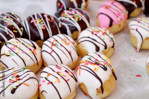 Donuts at street food