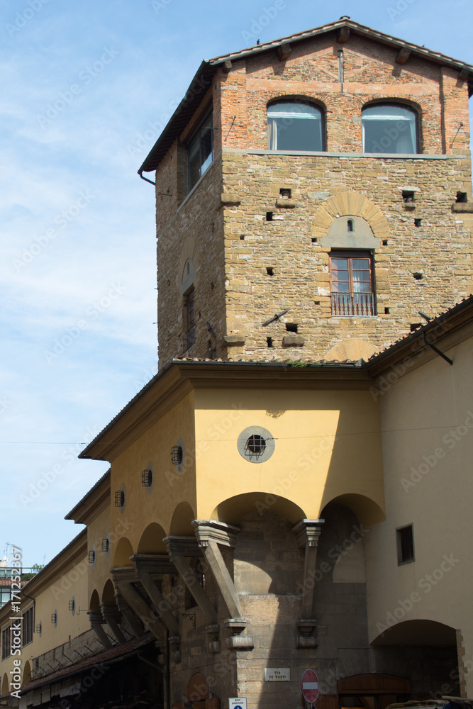 Fototapeta premium city ​​of florence at sunset