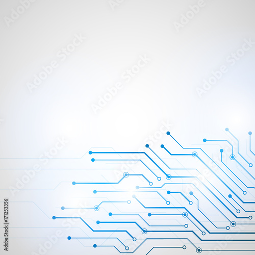 Abstract technological background. Structure square pattern backdrop-3