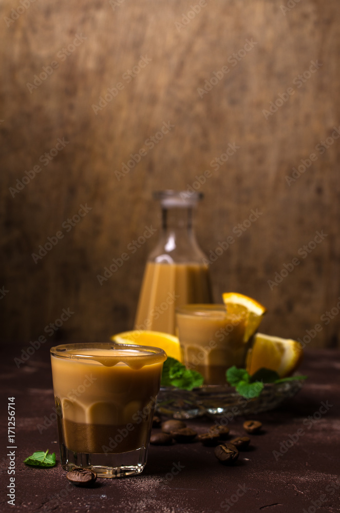 Creamy coffee liqueur Creamy coffee liqueur