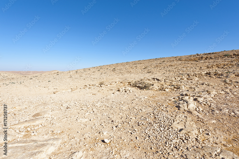 Stone Desert in Israel